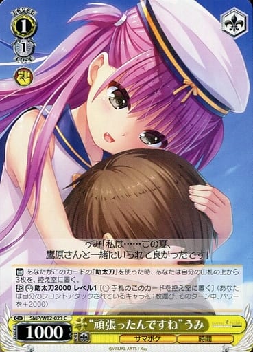 [C] SMP/W82-023 “頑張ったんですね” うみ