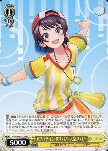 [U] HOL/W91-016 #プロテインザスバル 大空スバル