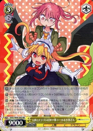 [RR] KMD/W96-002 人間とドラゴンの架け橋 トール&...