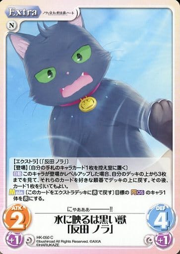 [C] HK-050 水に映るは黒い獣「反田 ノラ」