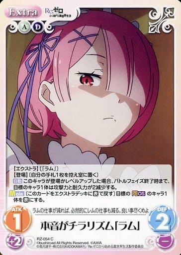 [C] RZ-054 本音がチラリズム「ラム」
