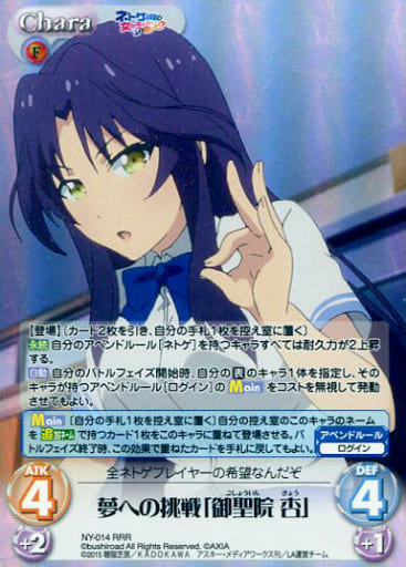 [RRR] NY-014 夢への挑戦「御聖院 杏」