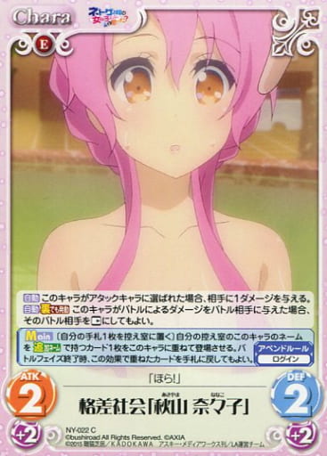 [C] NY-022 格差社会「秋山 奈々子」