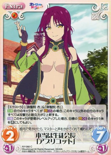 [C] NY-066 本当は生徒会長「アプリコット」
