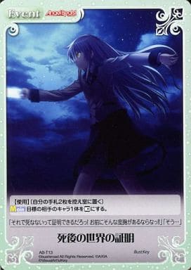 [T] AB-T13 死後の世界の証明