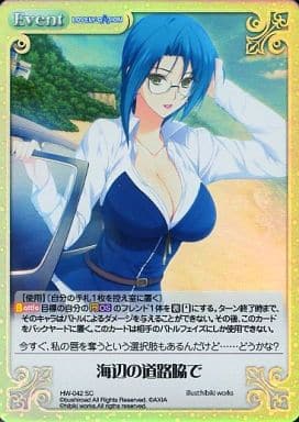 [SC] HW-042 海辺の道路脇で