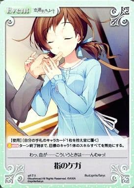[T] s/f-T11 指のケガ
