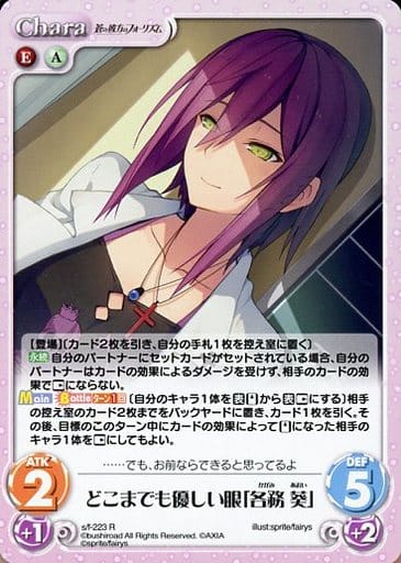 [R] s/f-223 どこまでも優しい眼「各務 葵」