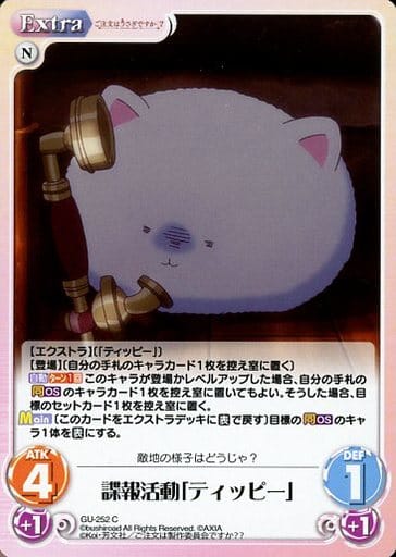 [C] GU-252 諜報活動「ティッピー」