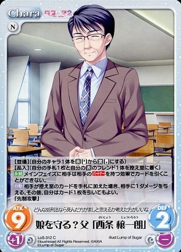 [C] LoS-312 娘を守る？父「西条 穣一朗」