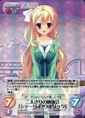 [RRR] YZ-002 二人きりの勉強会「シャーリィ・...
