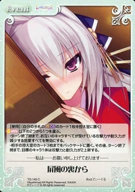 [C] TG-145 屏風の裏から