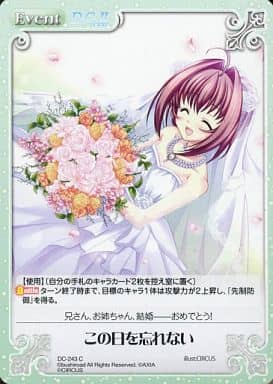 [C] DC-243 この日を忘れない