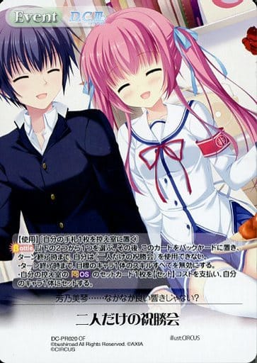 [PR] DC-PR020 二人だけの祝勝会(オーバーフレ...