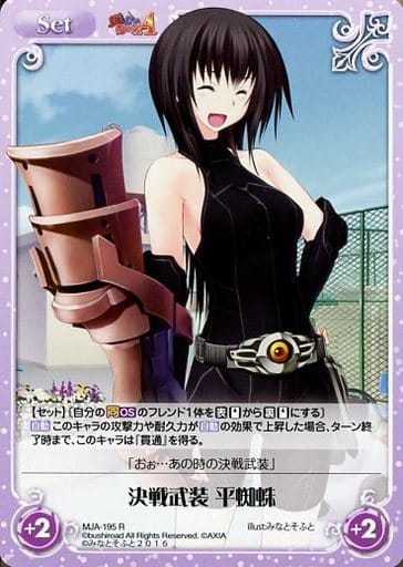 [R] MJA-195 決戦武装平蜘蛛