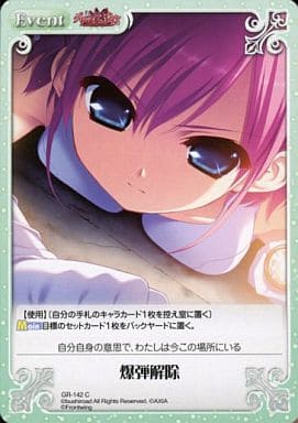 [C] GR-142 爆弾解除