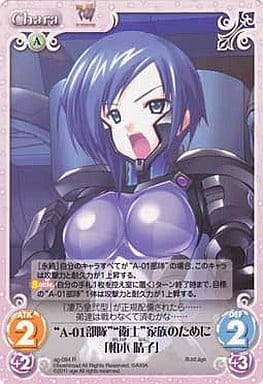 [R] ag-084 “A-01部隊”“衛士”家族のために「...