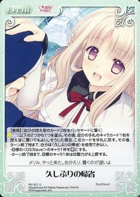 [U] NV-301 久しぶりの帰省