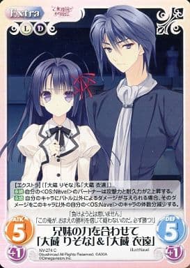 [C] NV-274 兄妹の力を合わせて「大蔵りそな...