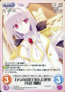 [C] NV-350 自らの意思で選んだ世界「小倉 朝陽」