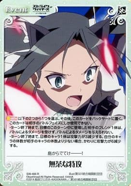 [R] SW-406 無茶な特攻