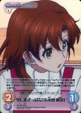 [SR] AP-210 少し大ざっぱな「小木曽 秋菜」
