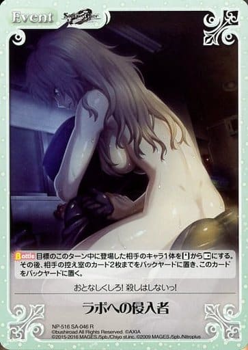 [R] NP-516SA-046 ラボへの侵入者