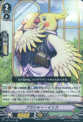[RR] V-BT11/026 ブラシャー・インコ