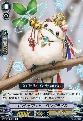 [C] V-BT12/074 インシピアント・ロングテイル