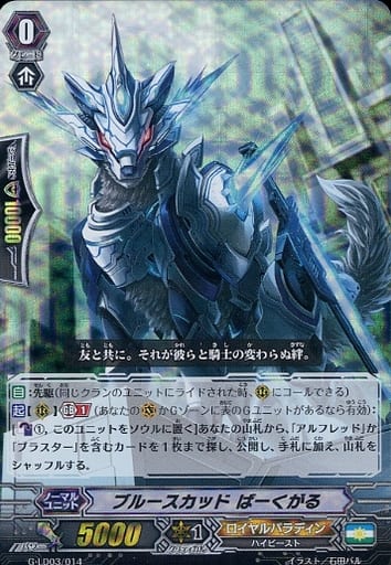 [TD] G-LD03/014 ブルースカッド ばーくがる(RRR仕様)