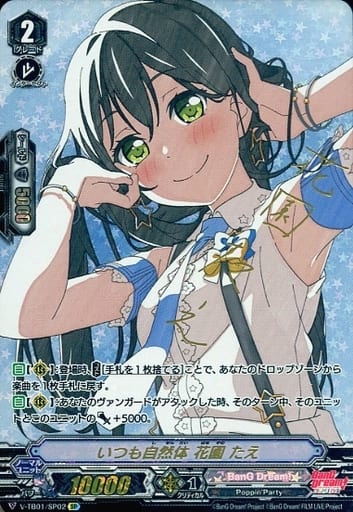 [SP] V-TB01/SP02 いつも自然体花園たえ(サイン入り)