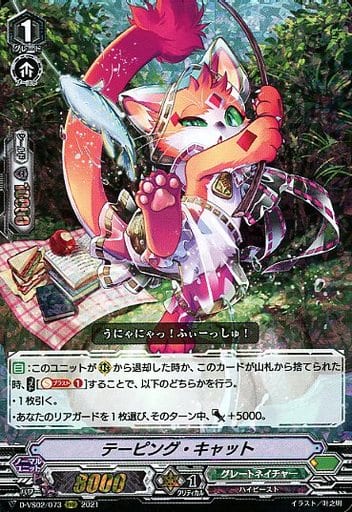 [RRR] D-VS02/073 テーピング・キャット