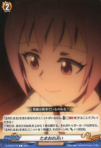 [C] D-TB03/076 たまおの占い