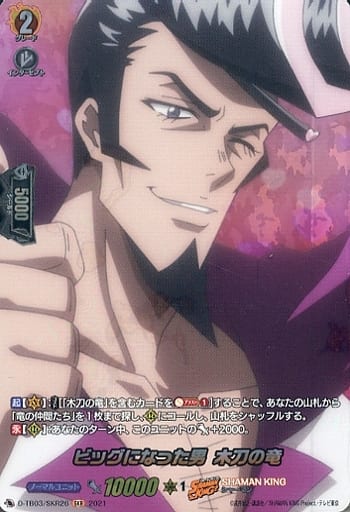 [SKR] D-TB03/SKR26 ビッグになった男 木刀の竜