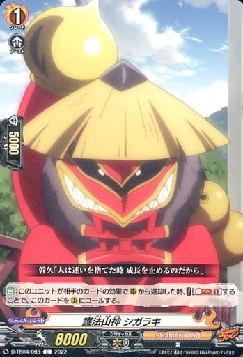 [C] D-TB04/065 護法山神 シガラキ