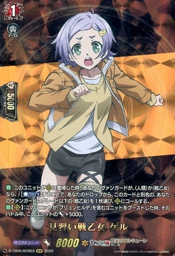 [RGR] D-TB05/RGR03 見習い戦乙女 ゲル