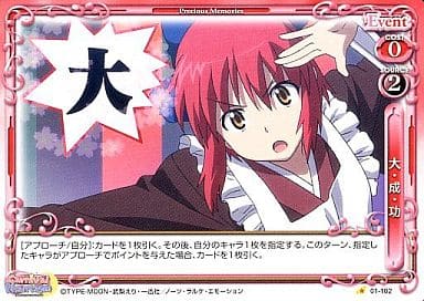 [C] 01-102 大・成・功