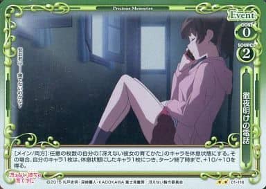 [P-UC] 01-116 徹夜明けの電話