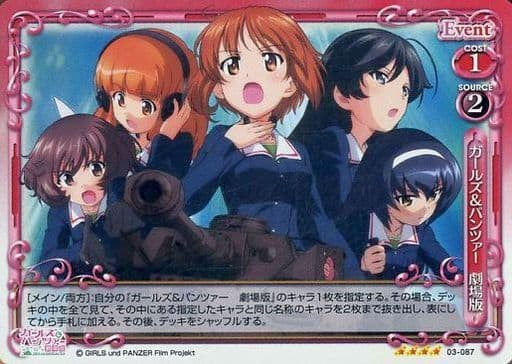 [SR] 03-087 ガールズパンツァー 劇場版