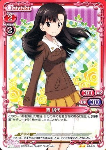 [UC] 03-024 西 絹代