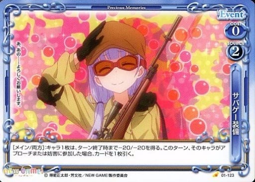 [C] 01-123 サバゲー装備