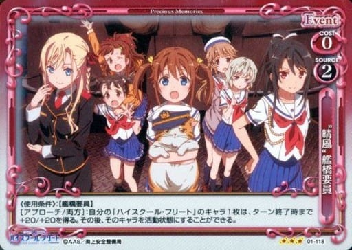 [R] 01-118 “晴風”艦橋要員
