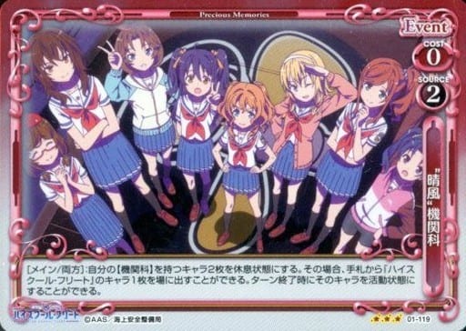 [R] 01-119 “晴風”機関科