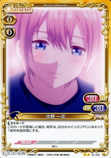 [N] 01-018 中野 一花