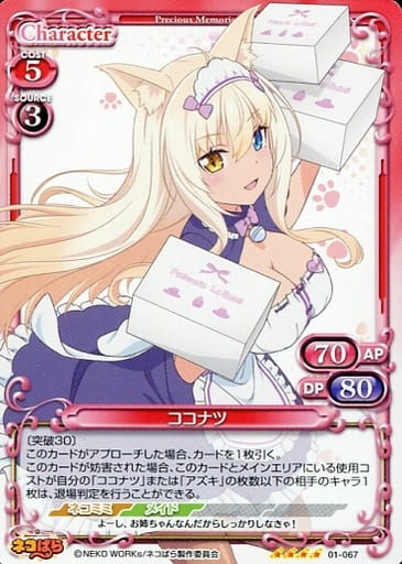 [SR] 01-067 ココナツ(ホロなし)