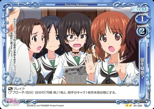 [N] 04-098 留年疑惑？