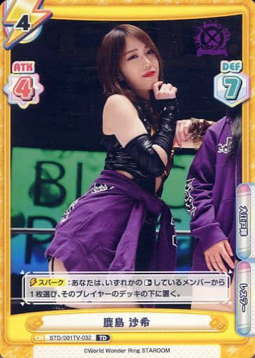 [TD] STD/001TV-032 鹿島 沙希
