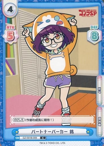 [C] GZ/001B-009 パートナーパーカー 銘
