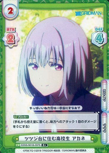 [R+] SSSS/001B-037S ツツジ台に住む高校生 アカネ