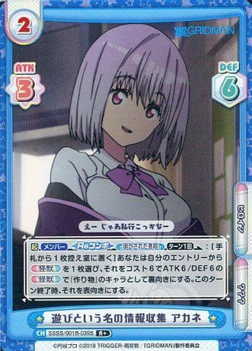 [R+] SSSS/001B-039S 遊びという名の情報収集 アカネ